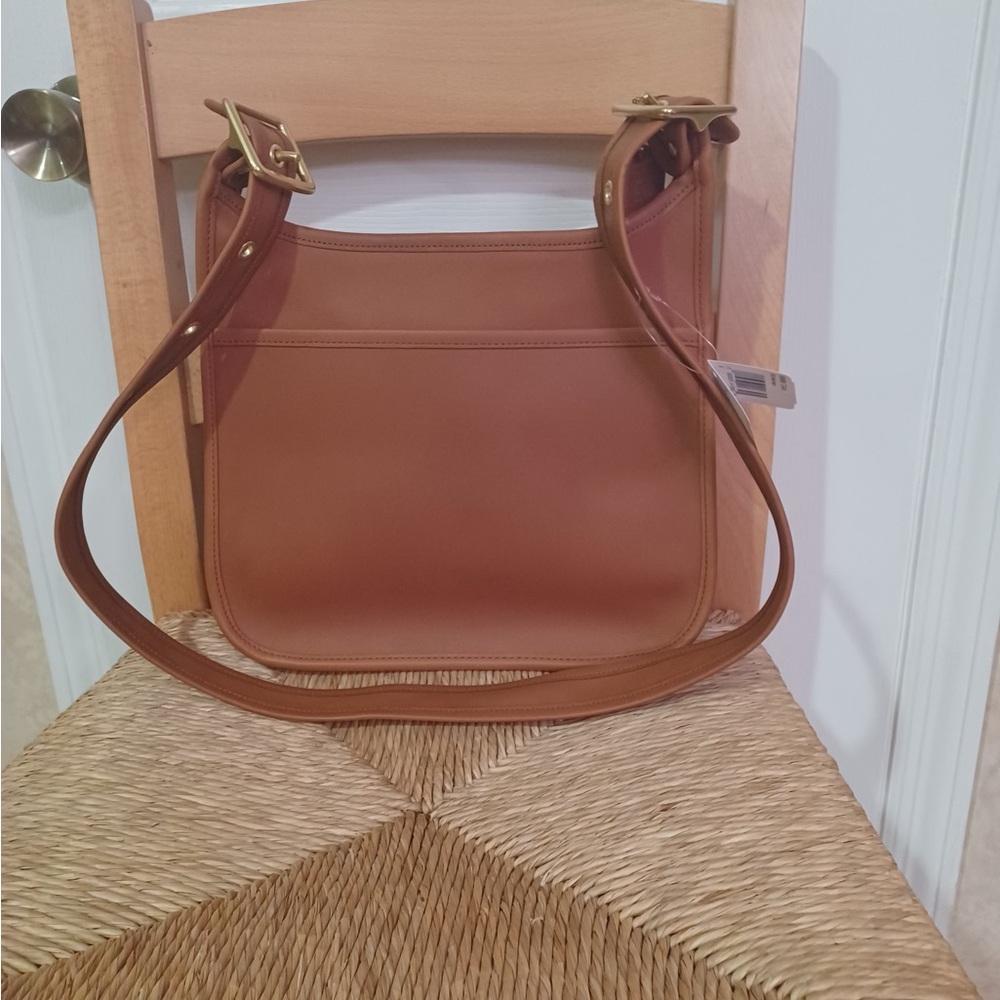 Brand New Coach Legacy Tan Leather Shoulder Bag